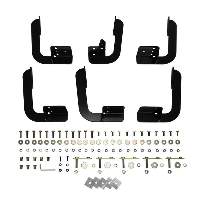 2009-2026 Ram 1500/HD Quad/Crew Cab Black Running Board Mount Kit | Dirty Garage