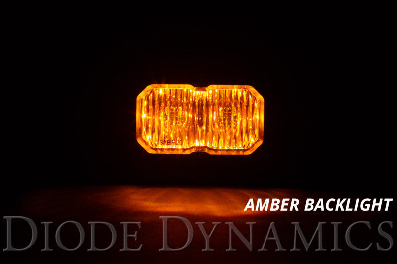 Universal Stage Series 2" Sport Yellow Combo Standard ABL LED Pod - View 3 | Dirty Garage