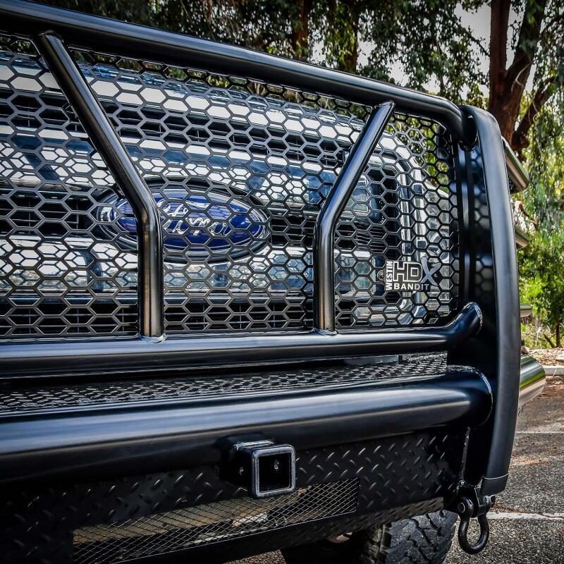 2011-2016 Super Duty HDX Bandit Black Front Bumper - View 6 | Dirty Garage