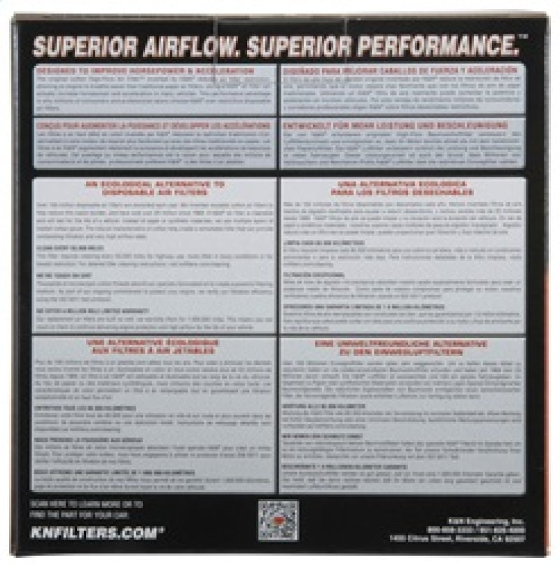 2015-2018 A4 L4-2.0 F/I Replacement Drop In Air Filter - View 9 | Dirty Garage