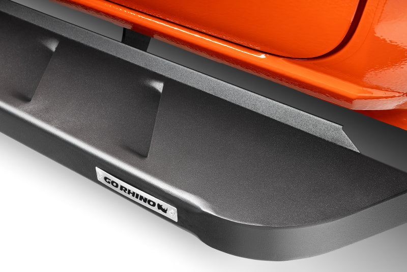 Go Rhino RB10 Running Boards - Tex Black - 68in - View 5 | Dirty Garage