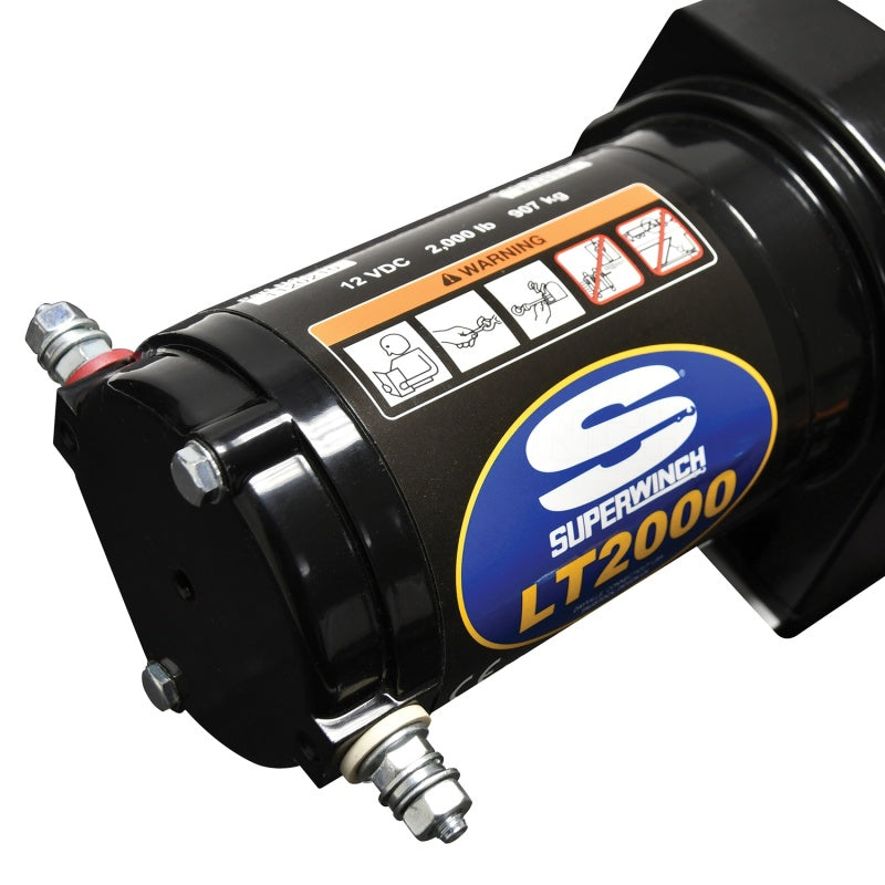 Universal 2000-lb Steel Rope LT2000 Winch - View 5 | Dirty Garage