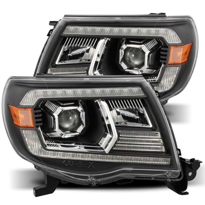 2005-2011 Tacoma Pro-Series Projector Black Headlights DRL | Dirty Garage