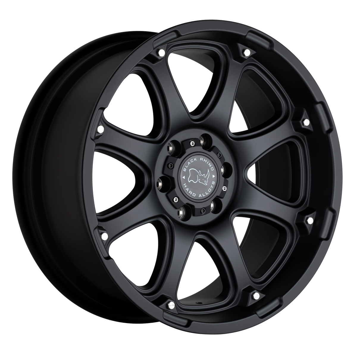 Black Rhino Glamis Matte Black Wheel | Dirty Garage