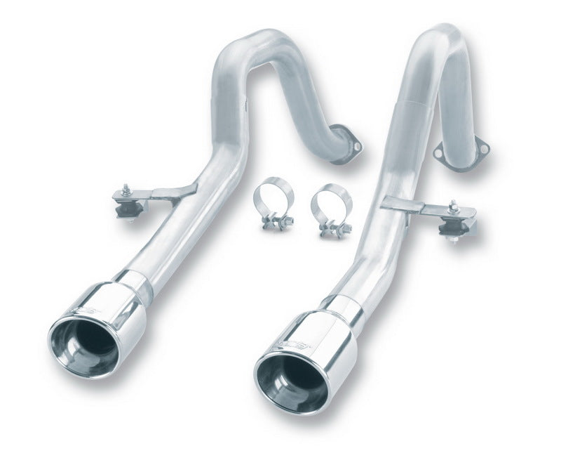 Borla 97-04 Chevrolet Corvette 5.7L 8cyl RWD Very Aggressive Catback Exhaust - Off-Road/Racing - View 2 | Dirty Garage