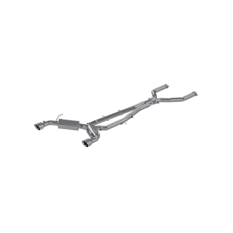 2016-2022 Infiniti Q50 3.0L 3" Cat Back 4.5" OD Tips - View 2 | Dirty Garage
