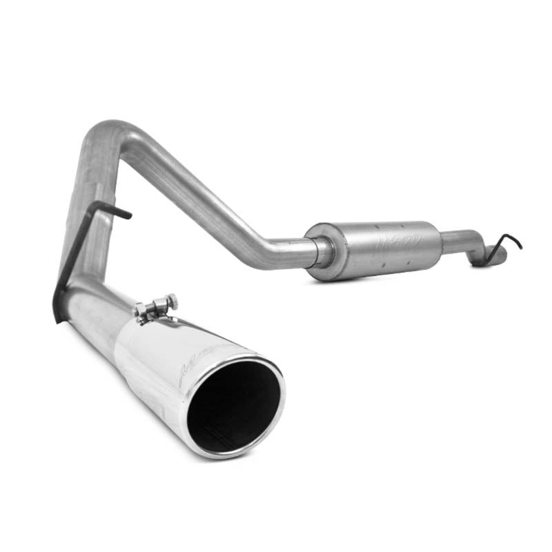 2008-2012 Superduty 3" Cat Back Single Side Exit Alum | Dirty Garage