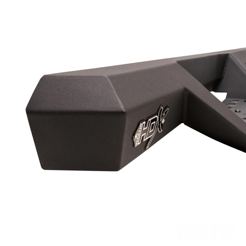 2020-2026 Gladiator HDX Textured Black Drop Nerf Step Bars - View 9 | Dirty Garage