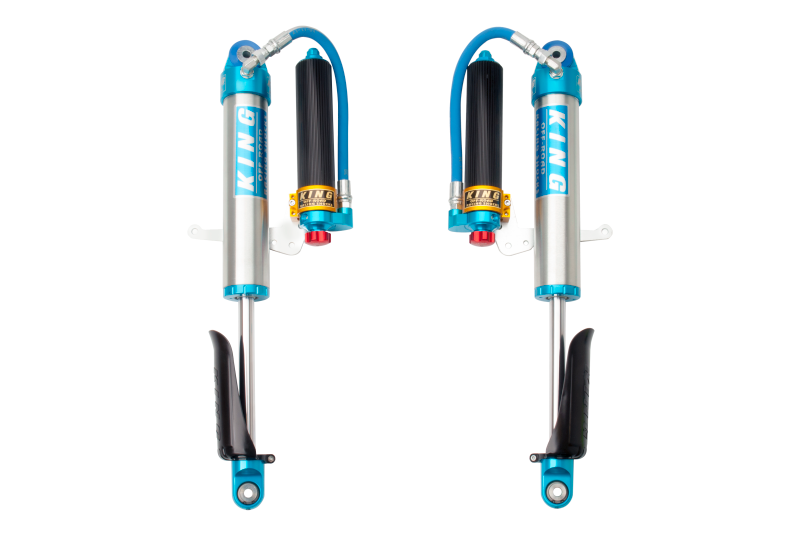 2018-2024 Wrangler Front 2.5" Dia Remote Res Shock 0-2" Lift Adjuster Pair - View 2 | Dirty Garage