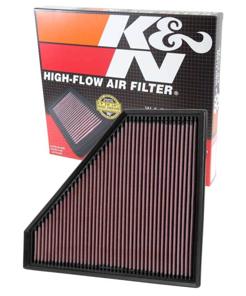 Replacement Panel Air Filter 12.313in OS L x 10.313in OS W x 1.188in H for 2013-2014 ATS - View 15 | Dirty Garage