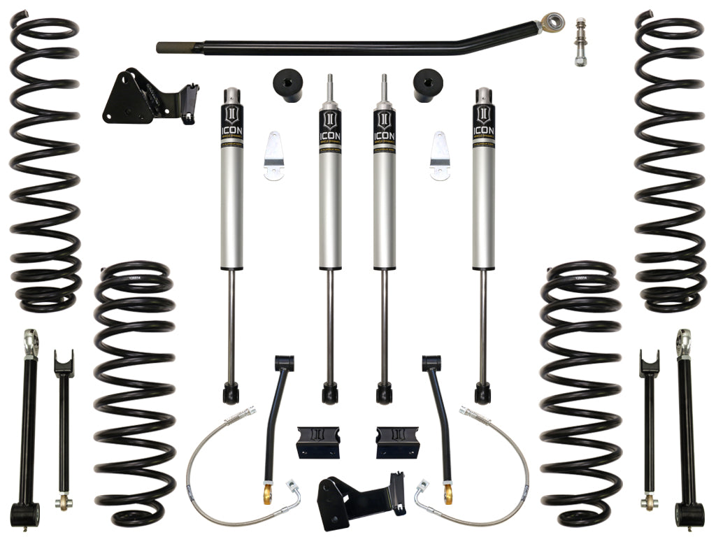 2007-2018 Wrangler JK ICON Front and Rear Lift Kit | Dirty Garage