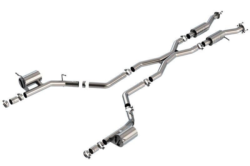 Borla 2021+ Dodge Durango SRT Hellcat 6.2L V8 AWD ATAK Cat-Back Exhaust System - Factory Tips | Dirty Garage