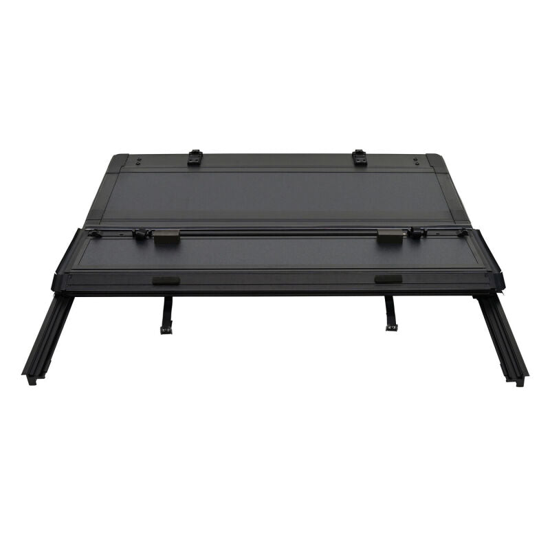 Westin 15-25 Ford F-150 5ft. 7in. Bed Hard Tri-Fold Tonneau Cover - Black - View 18 | Dirty Garage