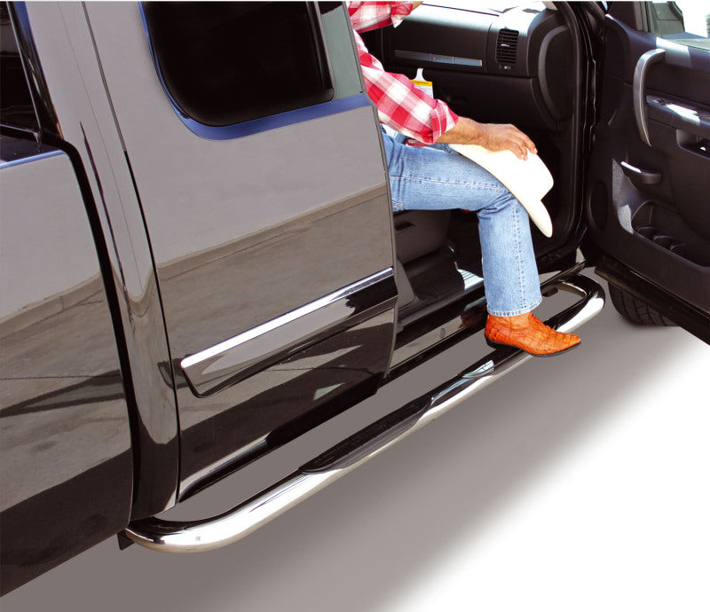Go Rhino 80-98 Ford F Series 4000 Series SideSteps - Cab Length - SS - View 2 | Dirty Garage