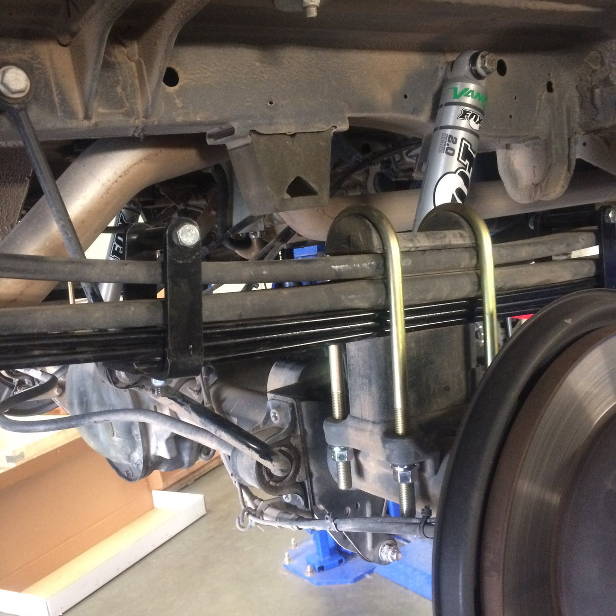 2015-2026 Sprinter 2500 4x4 Rear Mini Spring Pack, 3 Leaf, 1.25" Lift Sag Correction (3016-043)