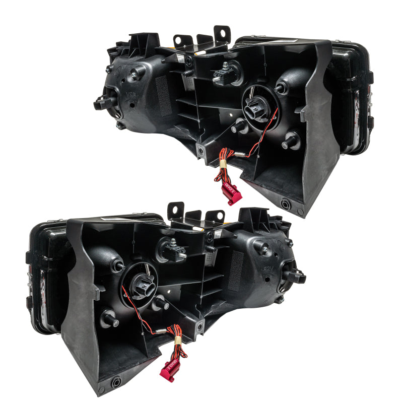 2006-2010 H3 Pre-Assembled Headlights Combo White - View 5 | Dirty Garage