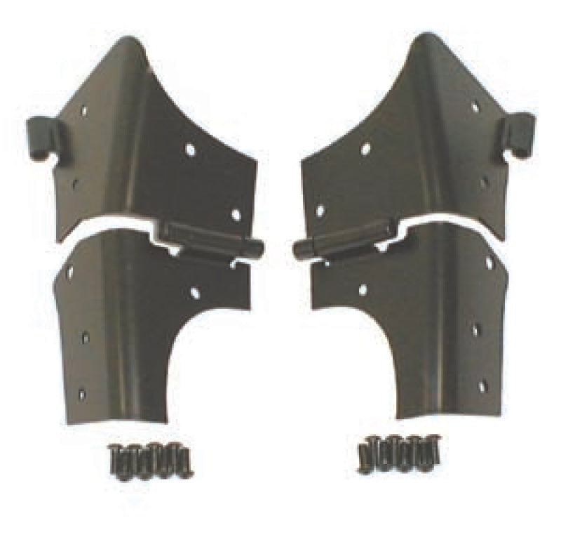 Rugged Ridge 97-06 Jeep Wrangler TJ Black Windshield Hinges - View 2 | Dirty Garage