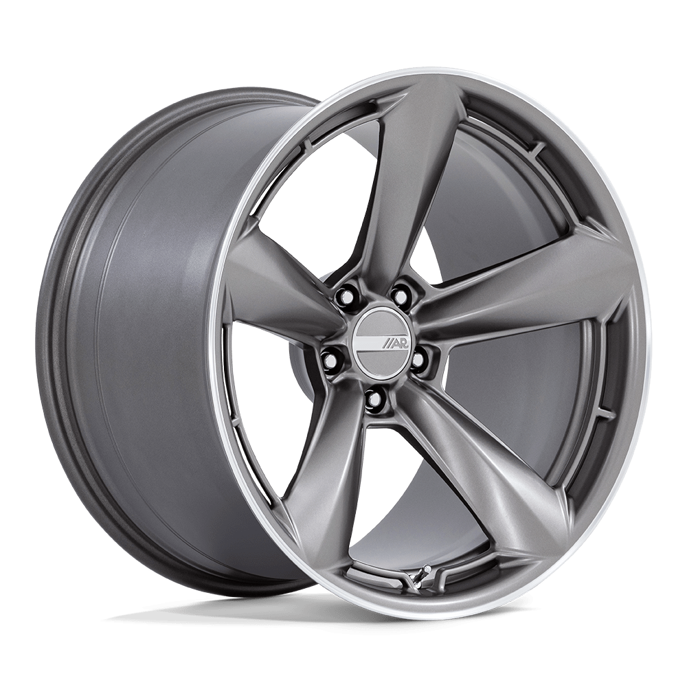 American Racing TTF Matte Anthracite w/ Machined Lip Wheel | Dirty Garage