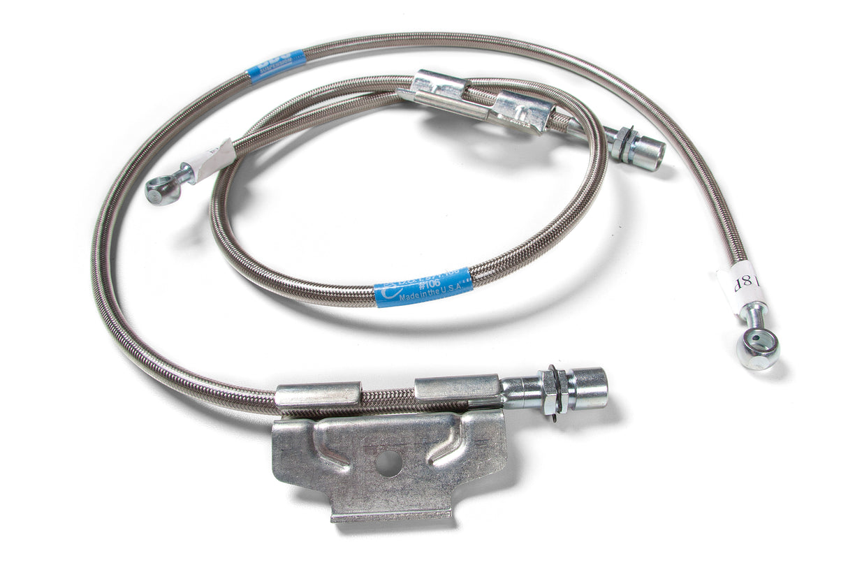 2003-2011 Ram 2500 3/4 Ton Front Stainless Brake Hose Kit | Dirty Garage
