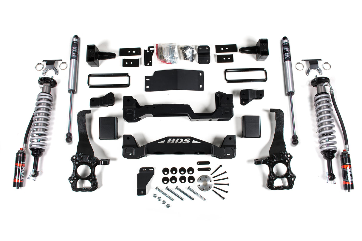 2015-2020 F-150 4" Lift FOX 2.5 Performance Elite Coilover | Dirty Garage