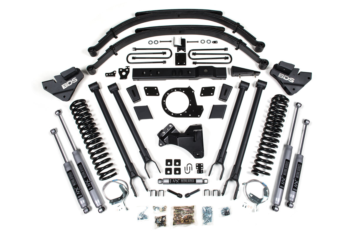 2017-2019 Super Duty 8" 4-Link Lift DSL | Dirty Garage