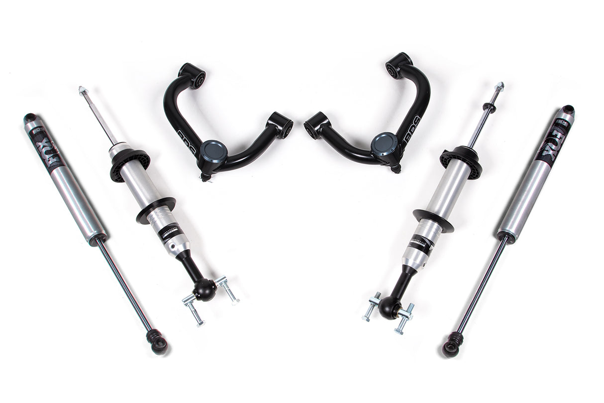 2014-2020 F-150 2" Front Leveling Kit Fox 2.0 IFP Snap Ring Strut | Dirty Garage