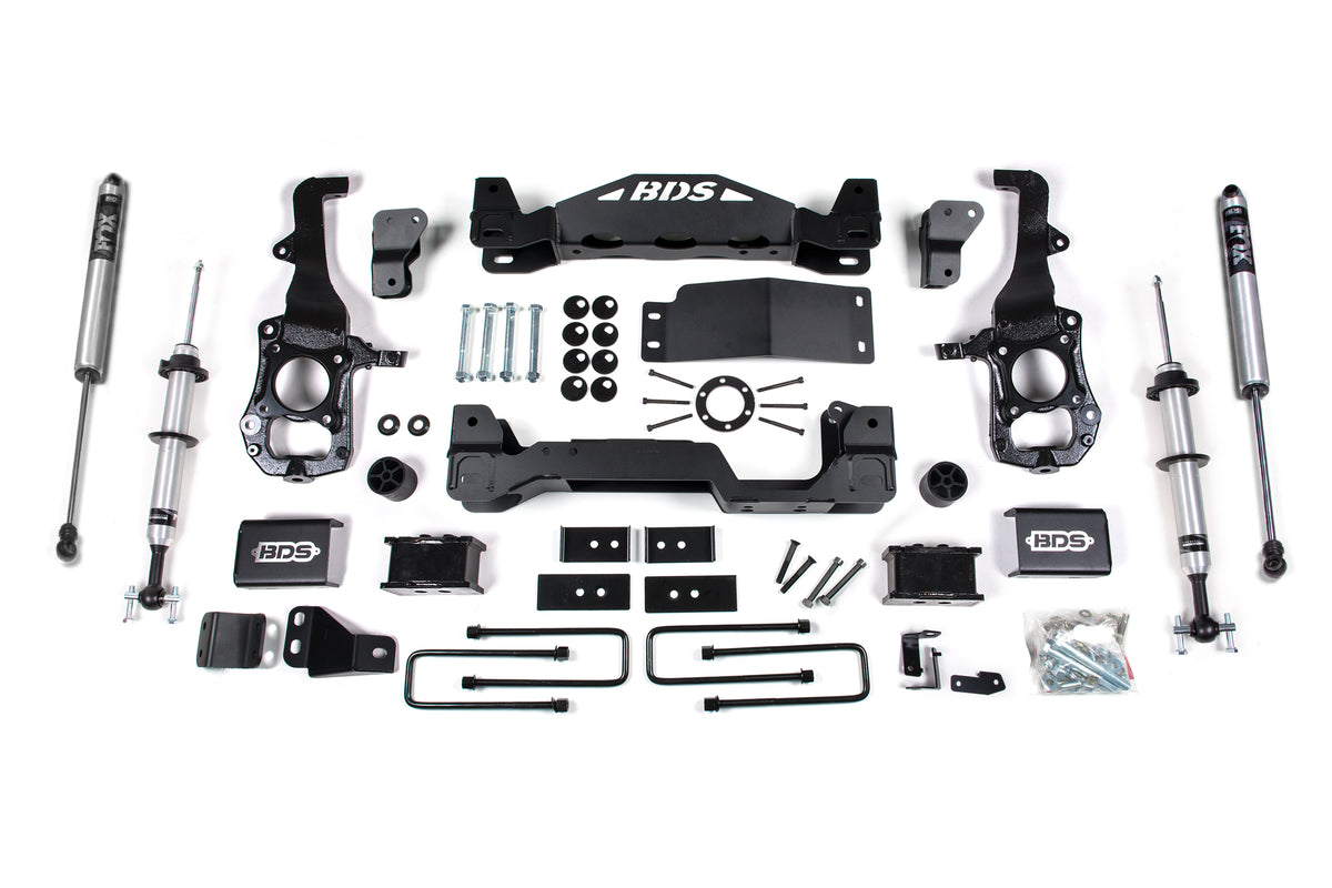 2021-2025 F-150 4" Lift Fox 2.0 IFP | Dirty Garage