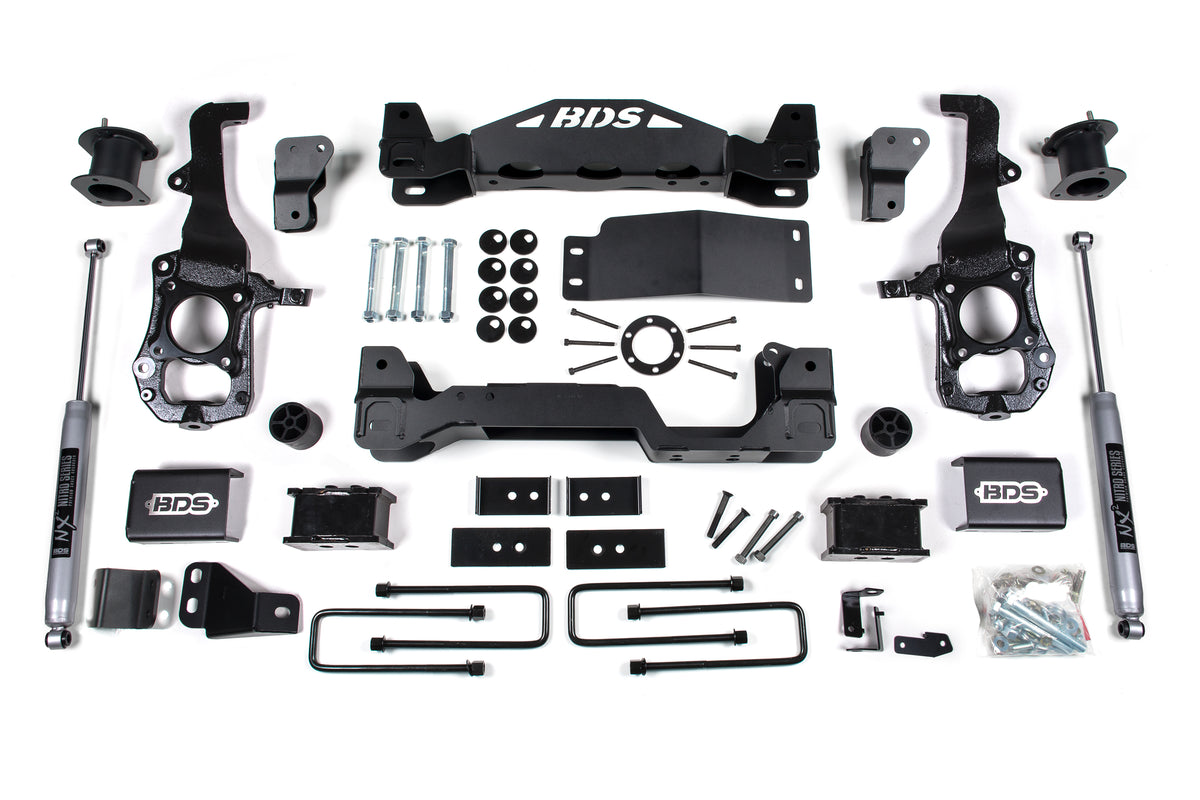 2021-2025 F-150 4" Lift Block & 4" Strut | Dirty Garage