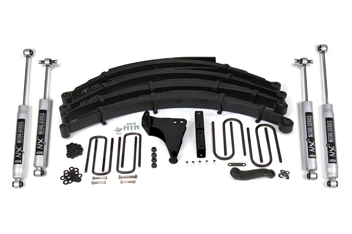 1999-2004 F-250/F-350 8" CurveU Spring Kit | Dirty Garage
