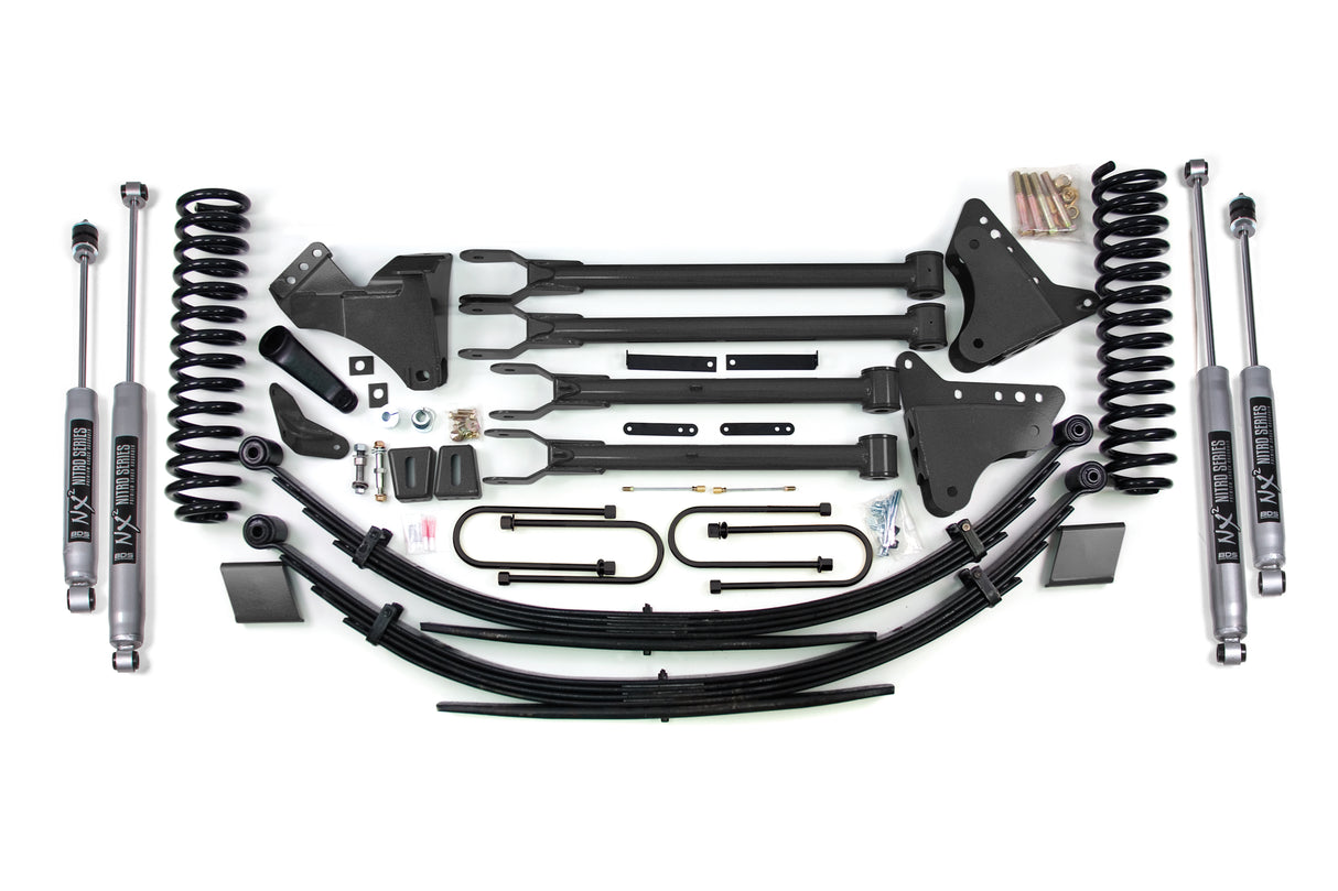 2008-2010 F-250/F-350 Gas 6" Lift 4-Link Block | Dirty Garage