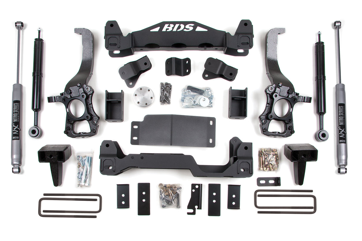2009-2013 F-150 6" High Clearance Block Kit | Dirty Garage