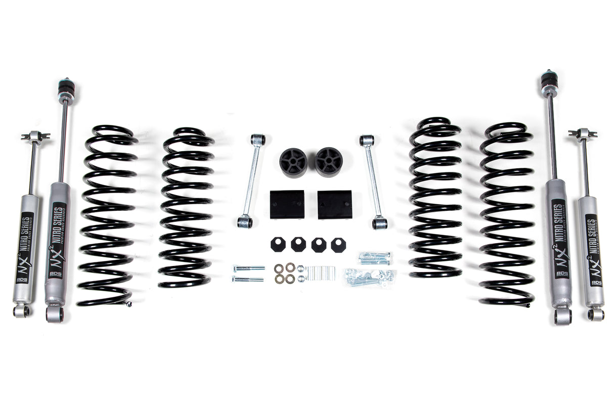 2007-2011 JK 4Dr 2" Coil Spring System | Dirty Garage
