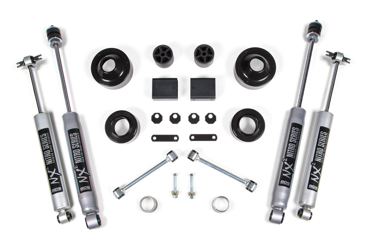 2012-2018 JK 2-Door 2" Coil Spacer Lift Kit | Dirty Garage