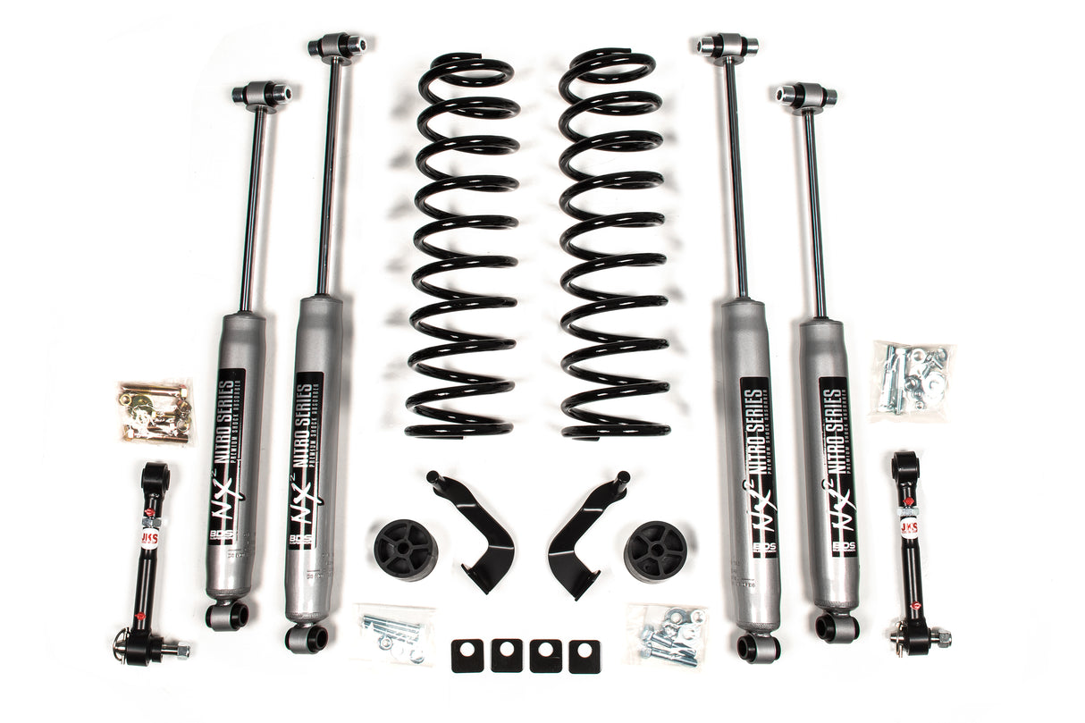 2020-2025 Jeep Gladiator 2" Leveling Springs NX2 Shocks | Dirty Garage
