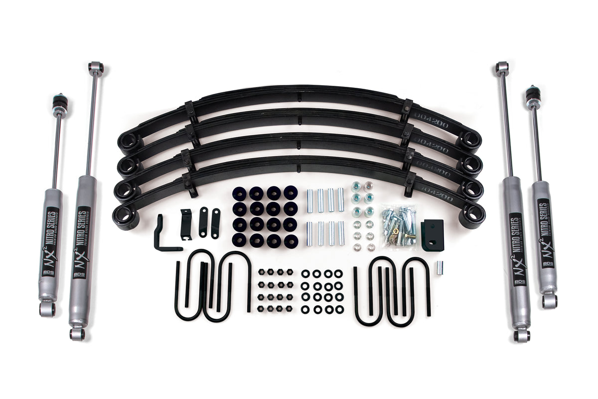 1987-1995 YJ 2" Lift Glide-Ride Spring Kit | Dirty Garage