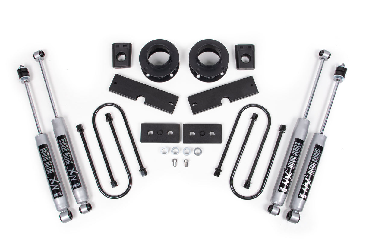 2013-2024 Ram 3500 2" Air Ride Lift Fox Shocks | Dirty Garage