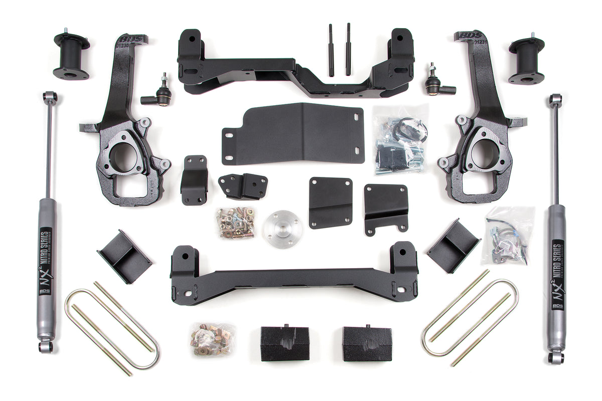 2006-2008 Ram 1500 4WD 6" Lift Block Kit | Dirty Garage