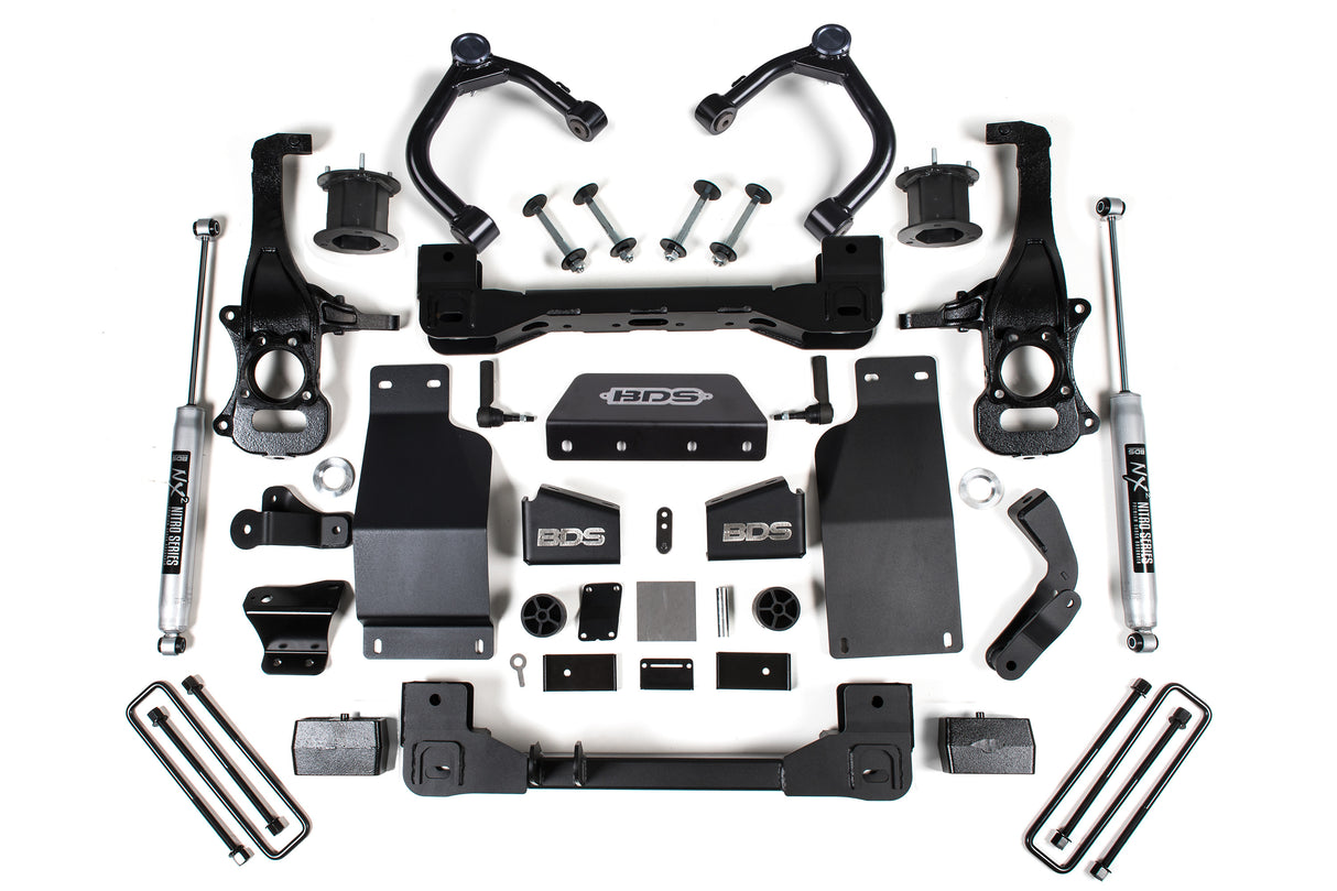 2019-2024 GM 1500 4" Lift Diesel Fox Suspension System | Dirty Garage
