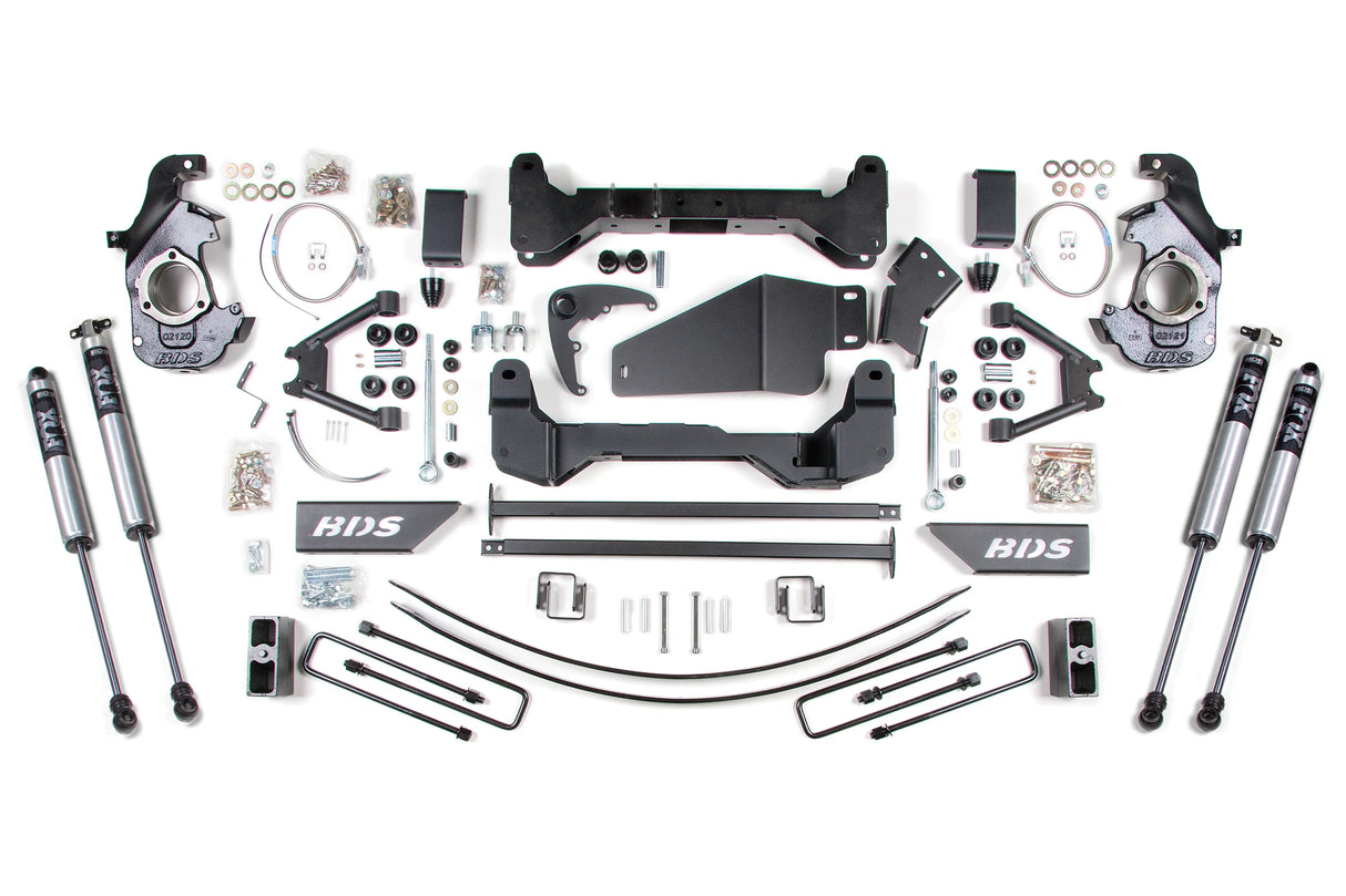 1988-1998 GM K1500/2500 6" FOX 2.0 PS w/ Block Kit & AAL Lift Kit | Dirty Garage
