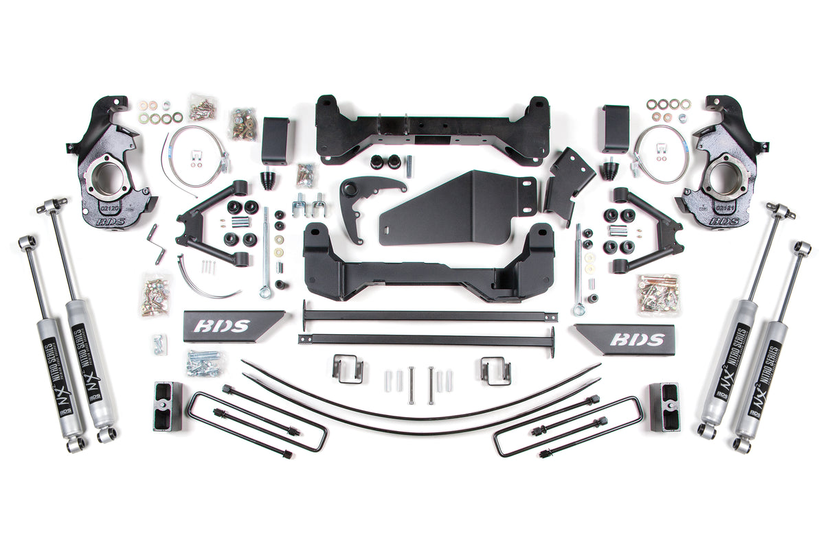 1988-1998 K1500/K2500 6" Lift Springs | Dirty Garage