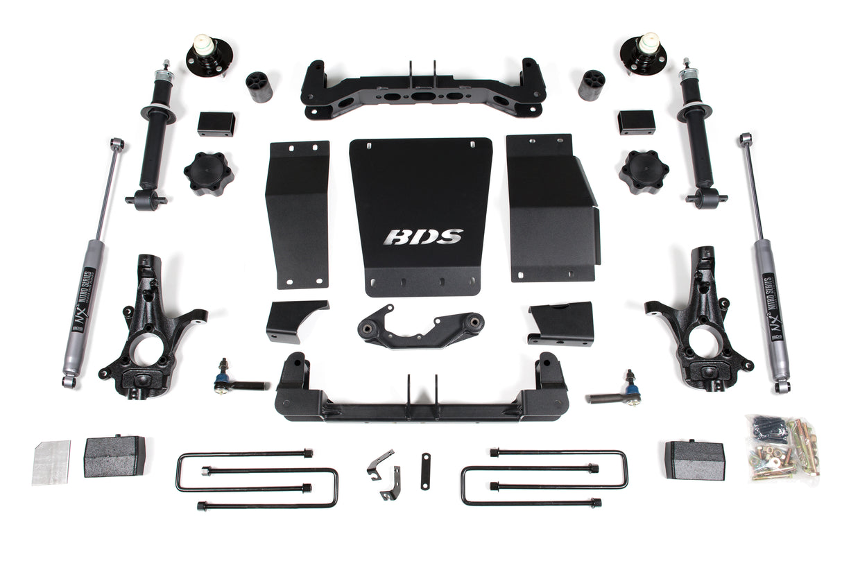 2014-2018 GM 1500 4" Lift Block Cast Steel | Dirty Garage