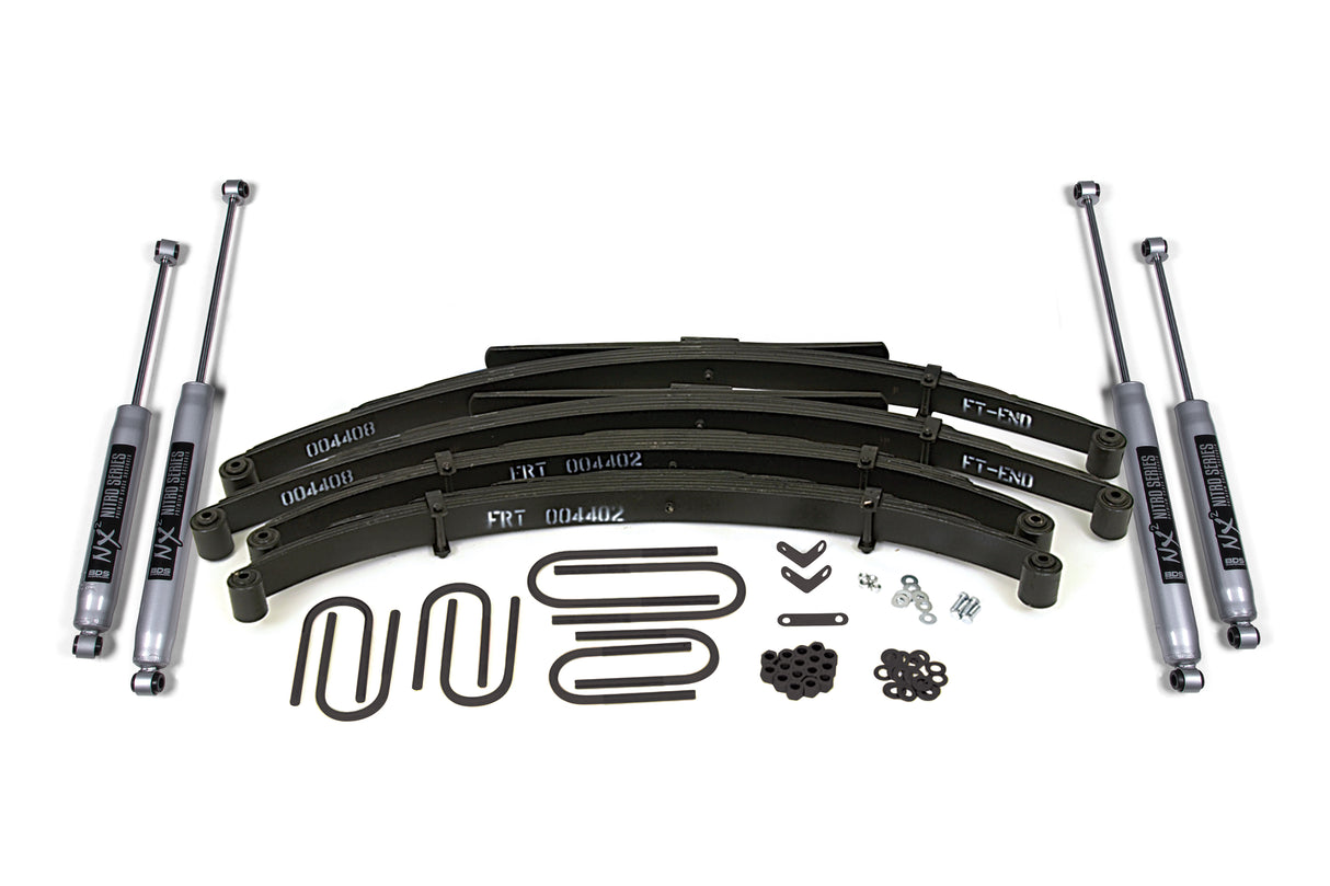 1974-1990 SJ/GD Wag 4" Lift Block Kit | Dirty Garage