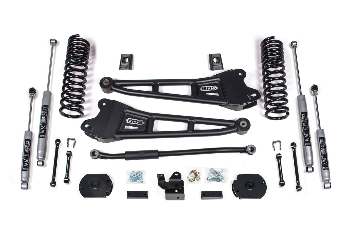2019-2024 Ram 2500 3" Radius Arm Lift Fox Shocks Diesel | Dirty Garage