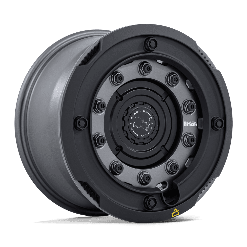 Black Rhino Arx Gun Black w/ Matte Black Ring Wheel (BR027) | Dirty Garage