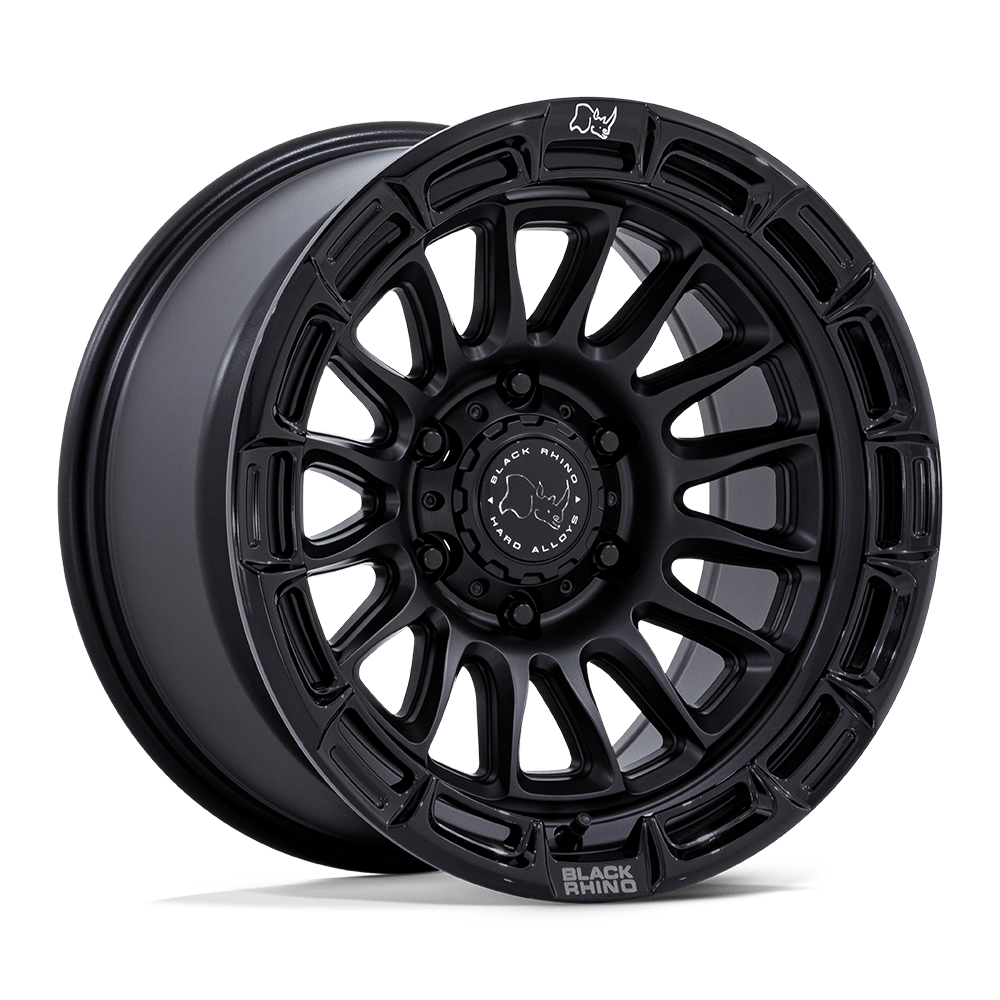Black Rhino Rival Matte Black w/ Gloss Black Lip Wheel (BR025) | Dirty Garage