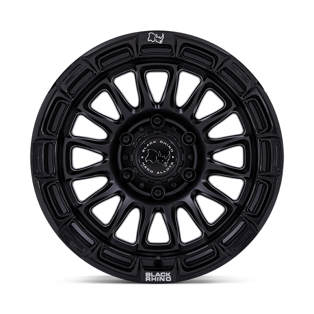 Black Rhino Rival Matte Black w/ Gloss Black Lip Wheel (BR025) | Dirty Garage