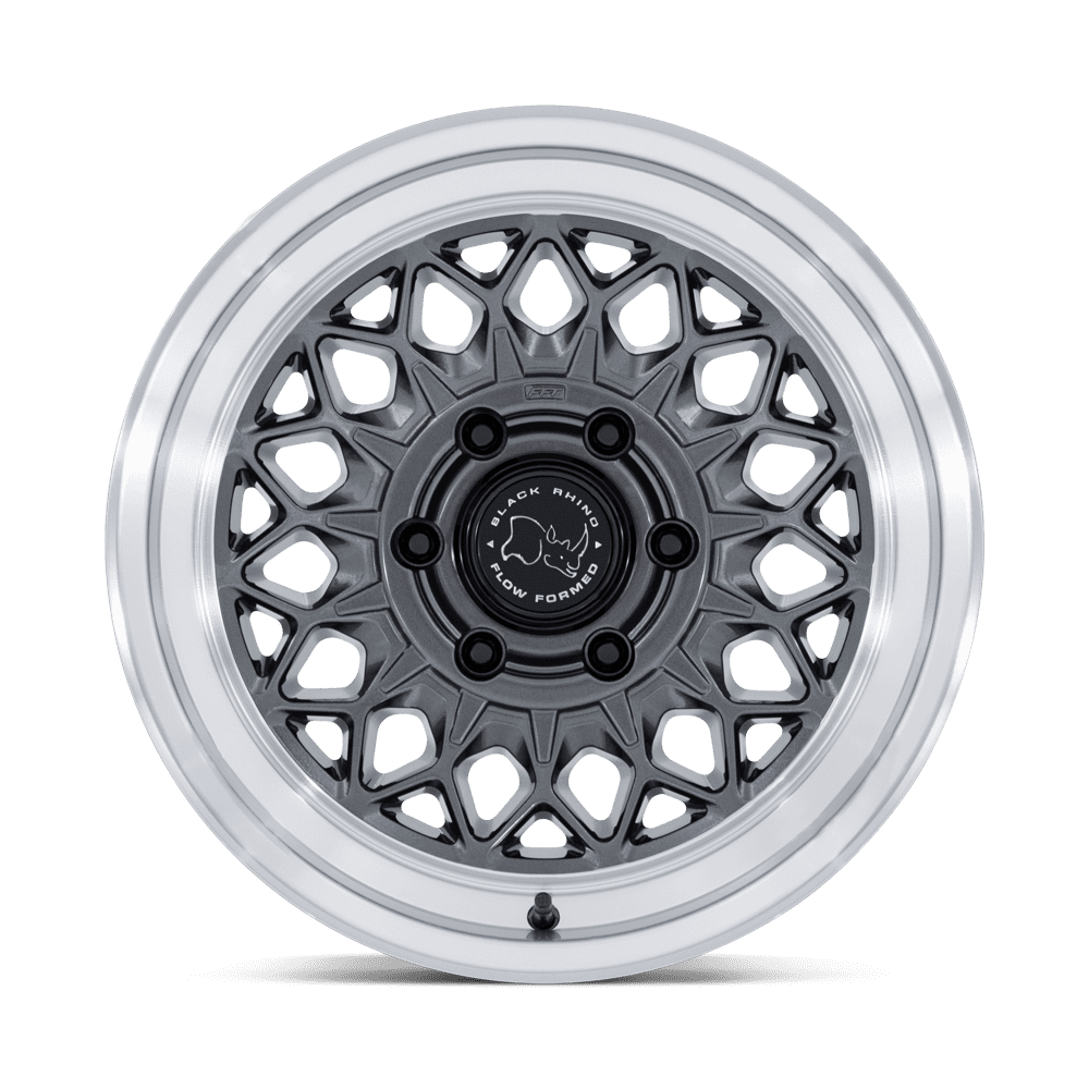 Black Rhino Graz Gloss Gunmetal w/ Machined Lip Wheel (BR034) | Dirty Garage