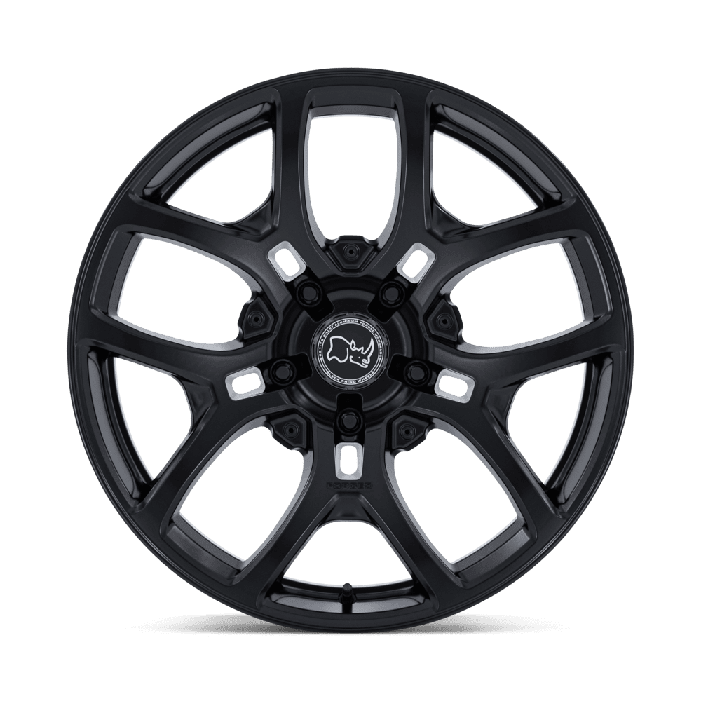 Black Rhino Rockledge Matte Black Wheel (BR406) | Dirty Garage