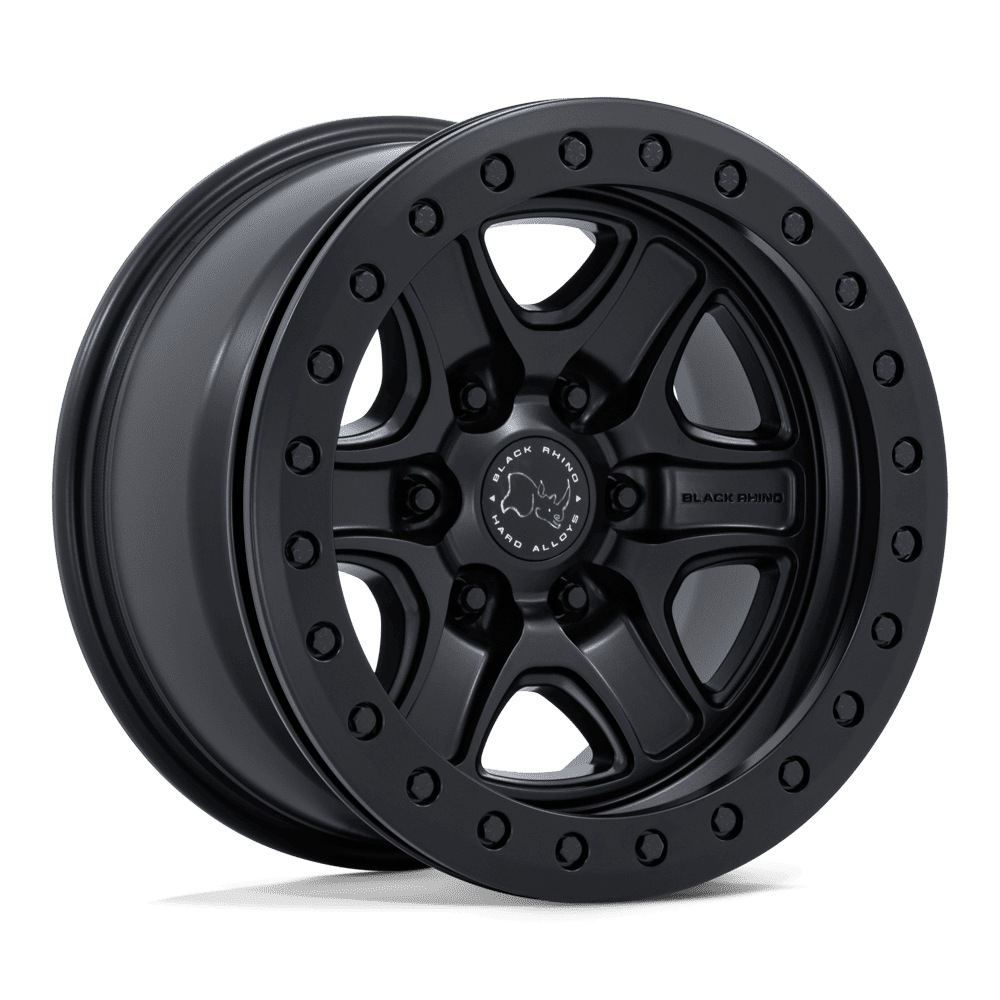 Black Rhino Echo Trail Lock Beadlock Matte Black Wheel (BR200) | Dirty Garage