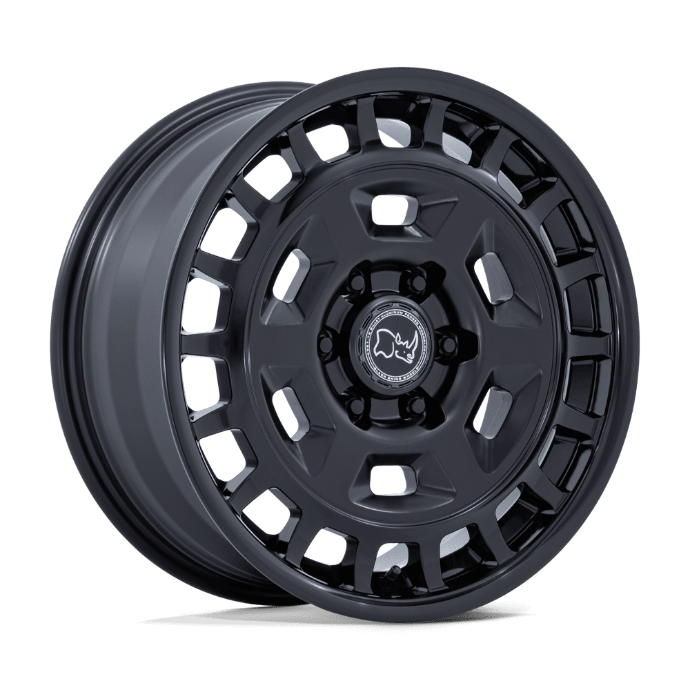 Black Rhino Rover Matte Black w/ Gloss Black Lip Wheel (BR405) | Dirty Garage